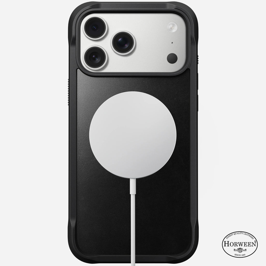 Magnetic Leather Back