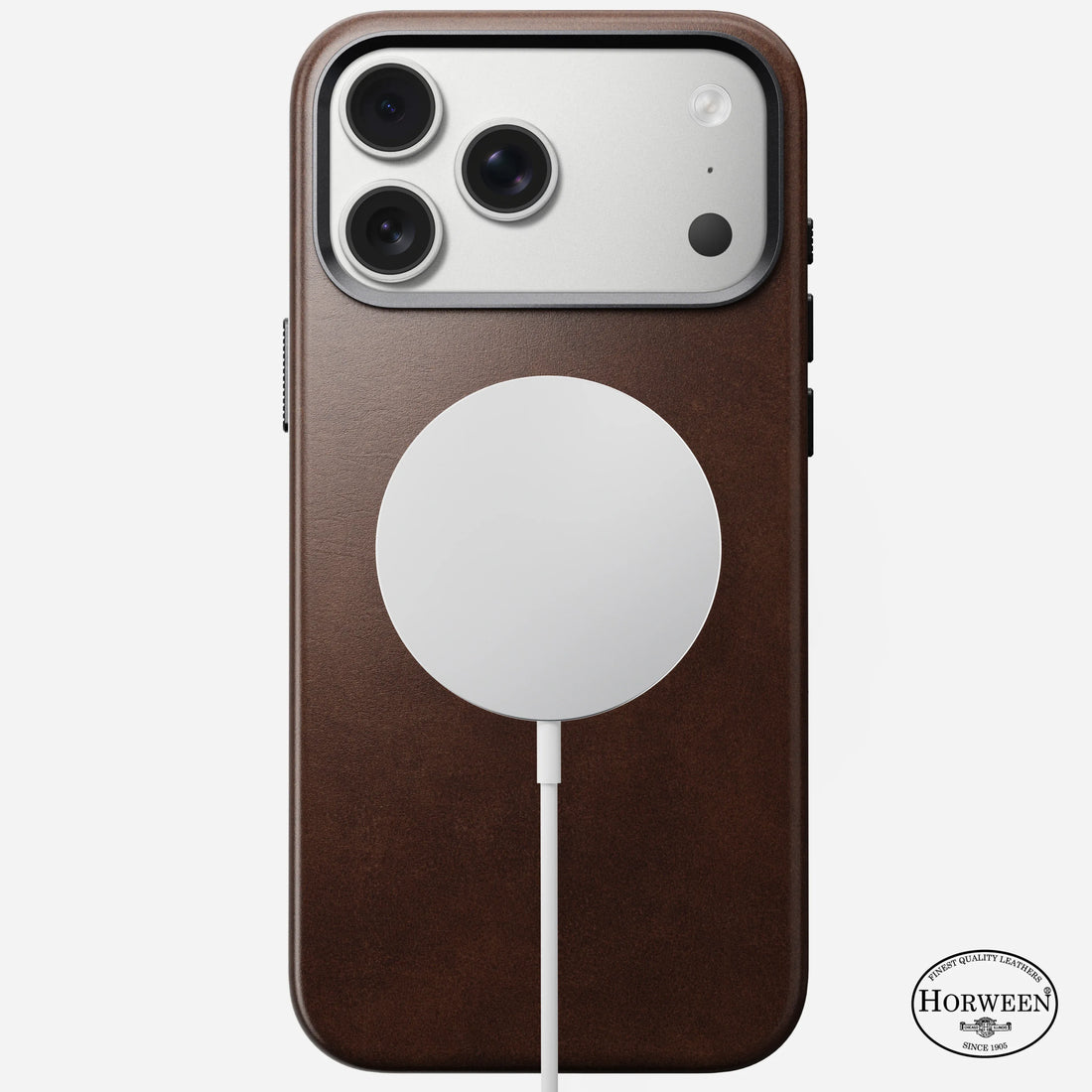 Magnetic Leather Back