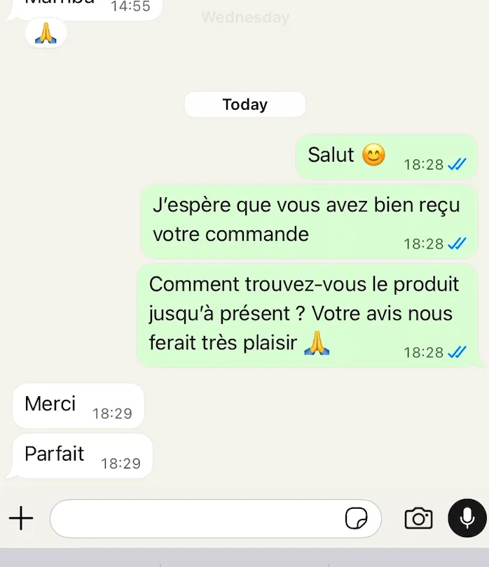 Avis client NYRIX