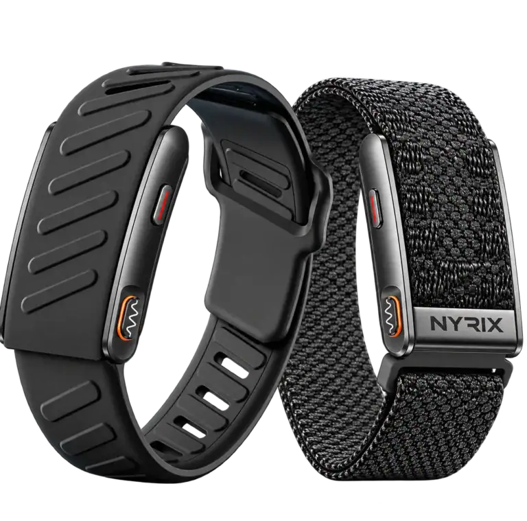 NYRIX FIT Pro sans écran, bracelet silicone et bracelet tressé