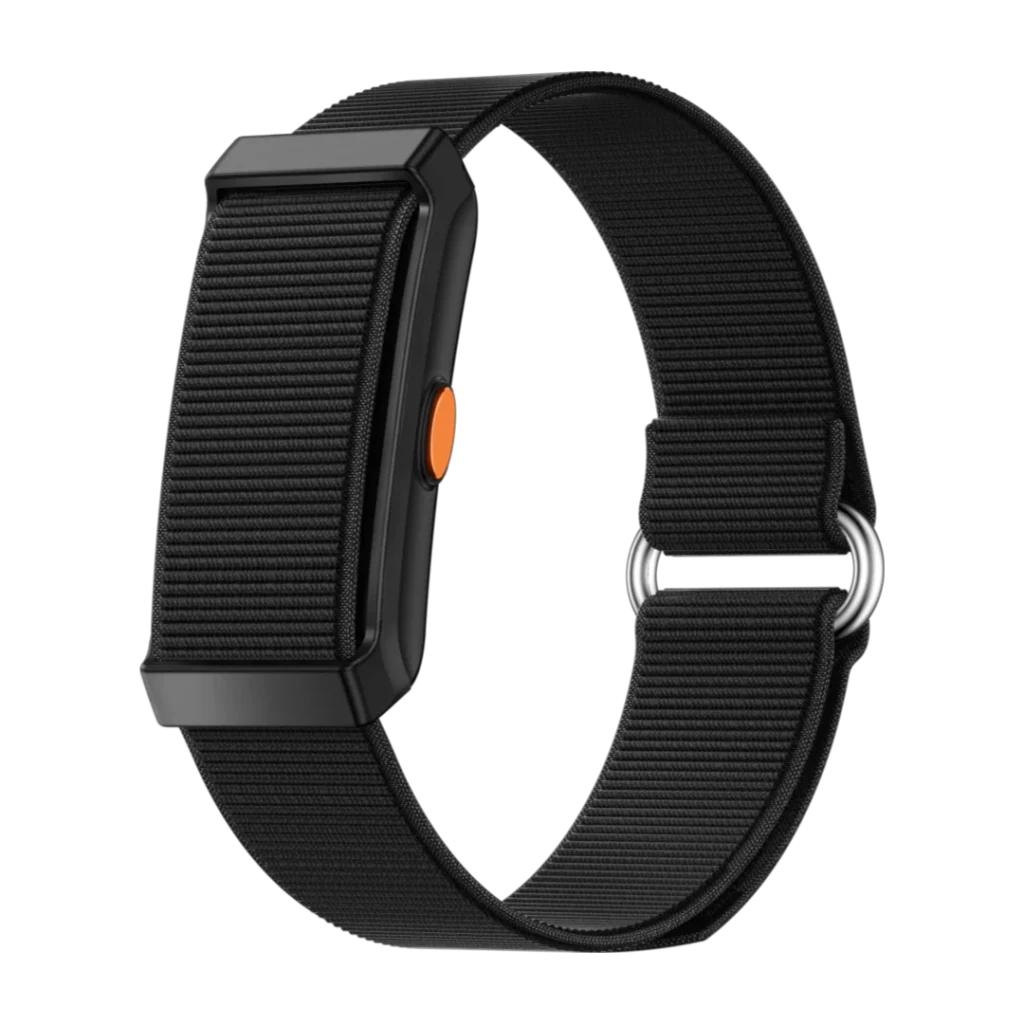 Bracelet connecté sans écran NYRIX FIT Band, bracelet textile